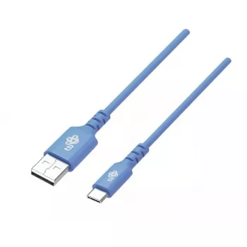 Cable USB-C TB AKTBXKUCMISI10N 1 m azul, cable de datos y carga