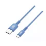 Cable USB-C TB AKTBXKUCMISI10N 1 m azul, cable de datos y carga