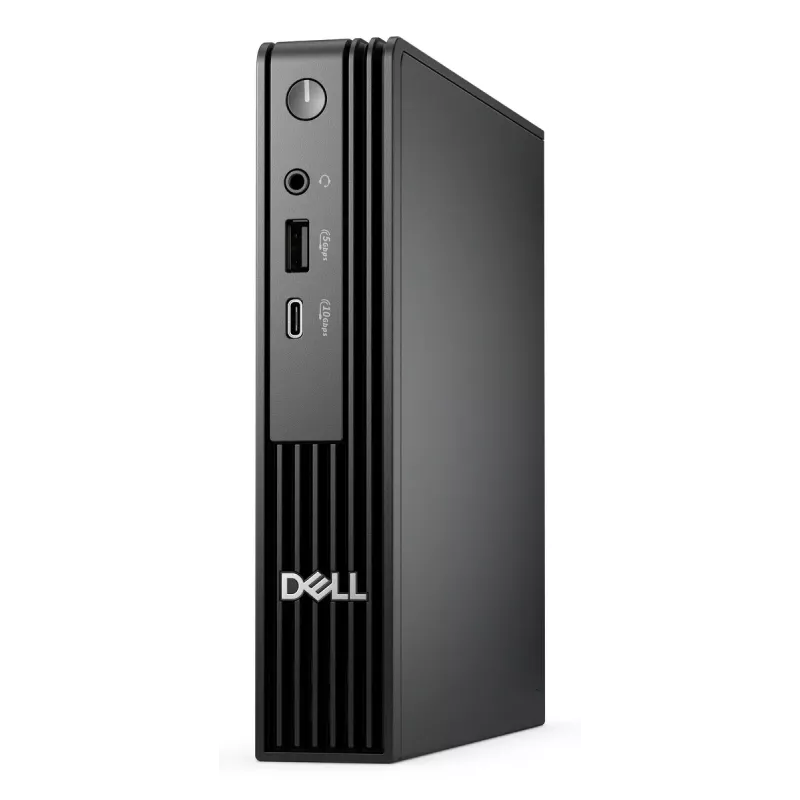 Mini PC Dell Pro QCM1255 — AMD Ryzen 7 PRO 8700GE, 16 GB DDR5, 512 GB SSD, Windows 11 Pro, Micro-PC, negro