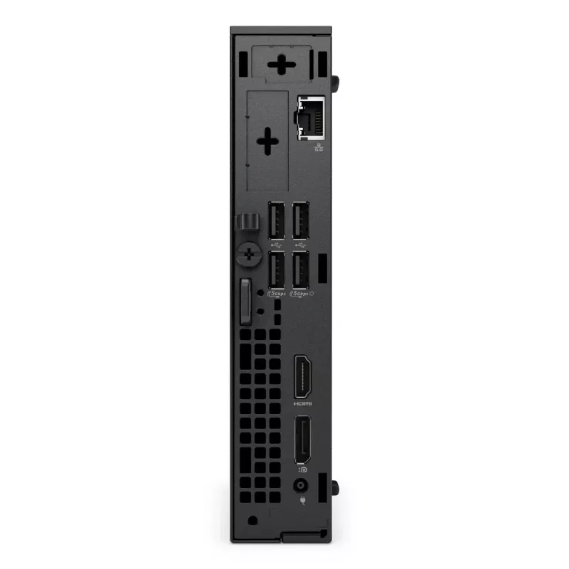 Mini PC Dell Pro QCM1255 — AMD Ryzen 5 PRO 8600GE, 16 GB DDR5, 512 GB SSD, Windows 11 Pro, Micro PC, negro