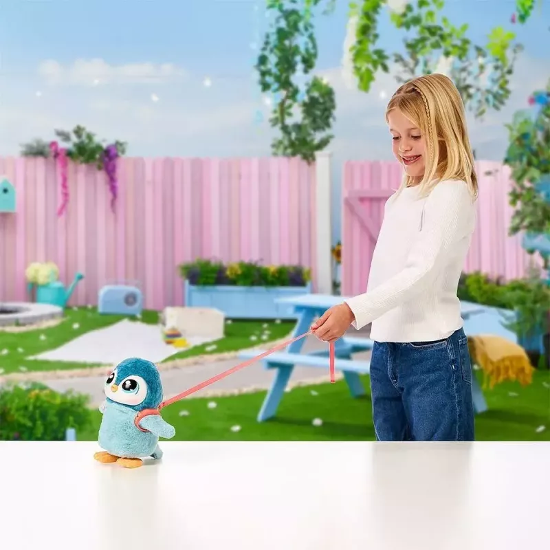 Juguete interactivo Cobi Little Live Pets Pingüino que camina Kiwaczek MO-26535, mascota caminante a pilas