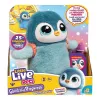 Juguete interactivo Cobi Little Live Pets Pingüino que camina Kiwaczek MO-26535, mascota caminante a pilas