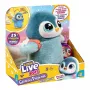 Juguete interactivo Cobi Little Live Pets Pingüino que camina Kiwaczek MO-26535, mascota caminante a pilas