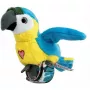 Peluche interactivo Cobi Happy Yappers - Loro azul (parlante, activado por sensor)