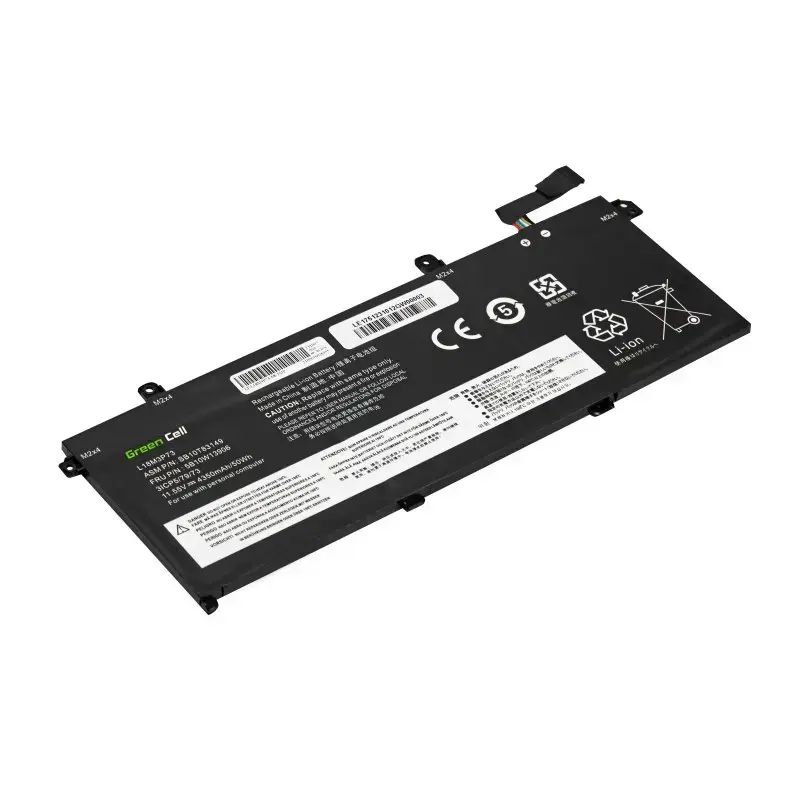 Batería Green Cell LE175 Lenovo ThinkPad T490 T495 P43s P14s T14 Gen 1 2
