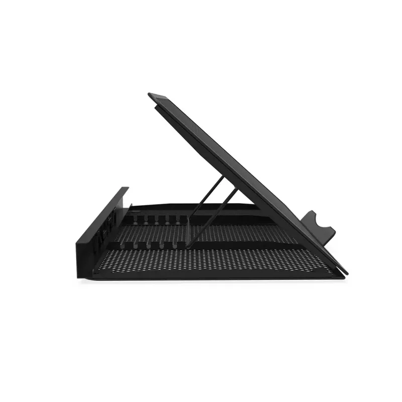 Soporte para portátil KRUX KRX0034 – ajustable en altura, diseño portátil de aluminio