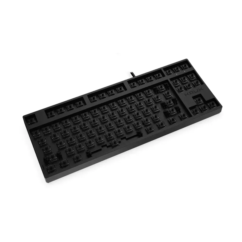 Teclado gaming KRUX Atax PRO RGB USB QWERTY inglés negro tenkeyless mecánico