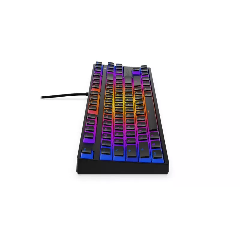 Teclado gaming KRUX Atax PRO RGB USB QWERTY inglés negro tenkeyless mecánico