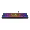 Teclado gaming KRUX Atax PRO RGB USB QWERTY inglés negro tenkeyless mecánico