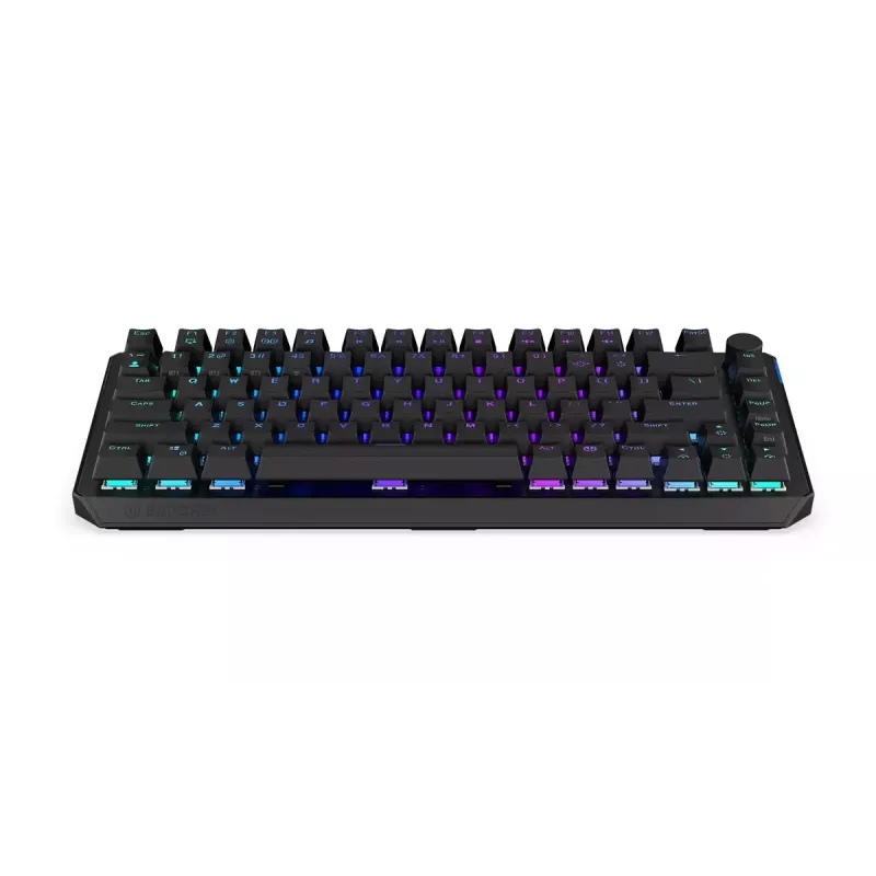 Teclado mecánico inalámbrico ENDORFY Thock 75% Red RGB LED negro