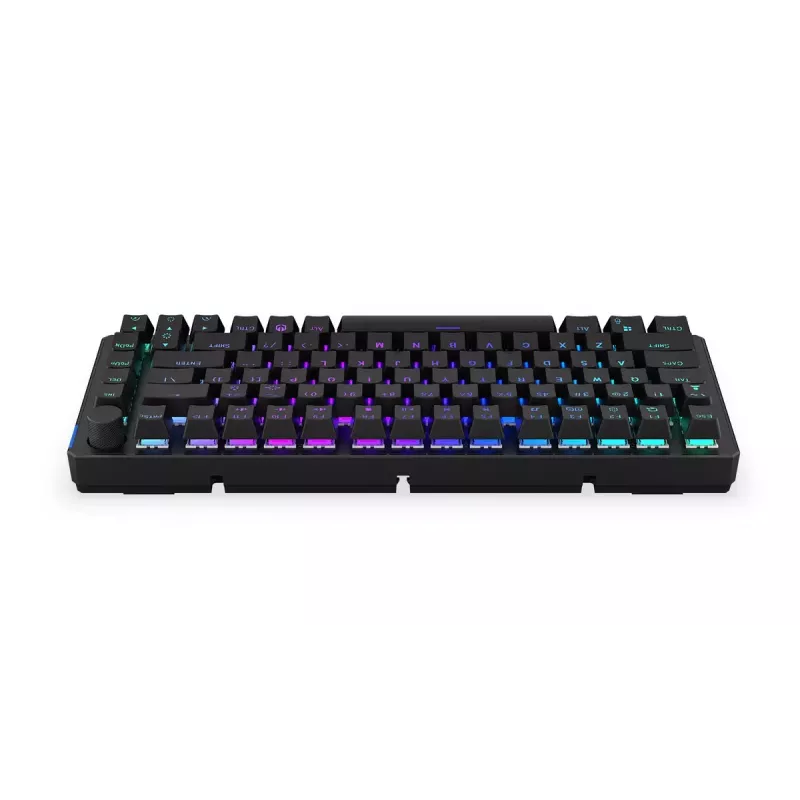 Teclado mecánico inalámbrico ENDORFY Thock 75% Red RGB LED negro