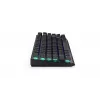 Teclado mecánico inalámbrico ENDORFY Thock 75% Red RGB LED negro