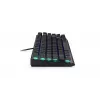 Teclado mecánico inalámbrico ENDORFY Thock 75% Red RGB LED negro
