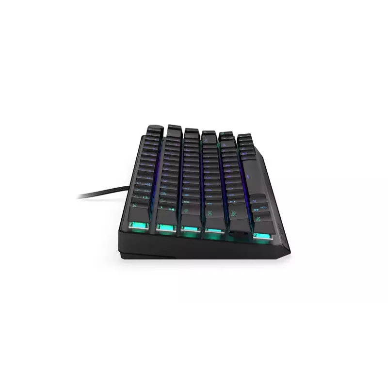 Teclado mecánico inalámbrico ENDORFY Thock 75% Red RGB LED negro