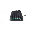 Teclado mecánico inalámbrico ENDORFY Thock 75% Red RGB LED negro