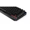 Teclado mecánico inalámbrico ENDORFY Thock 75% Red RGB LED negro