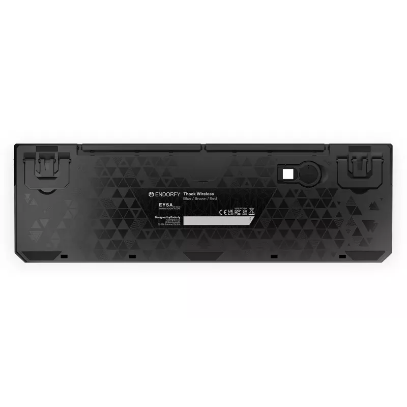 Teclado gaming ENDORFY Thock RF inalámbrico USB mecánico RGB negro
