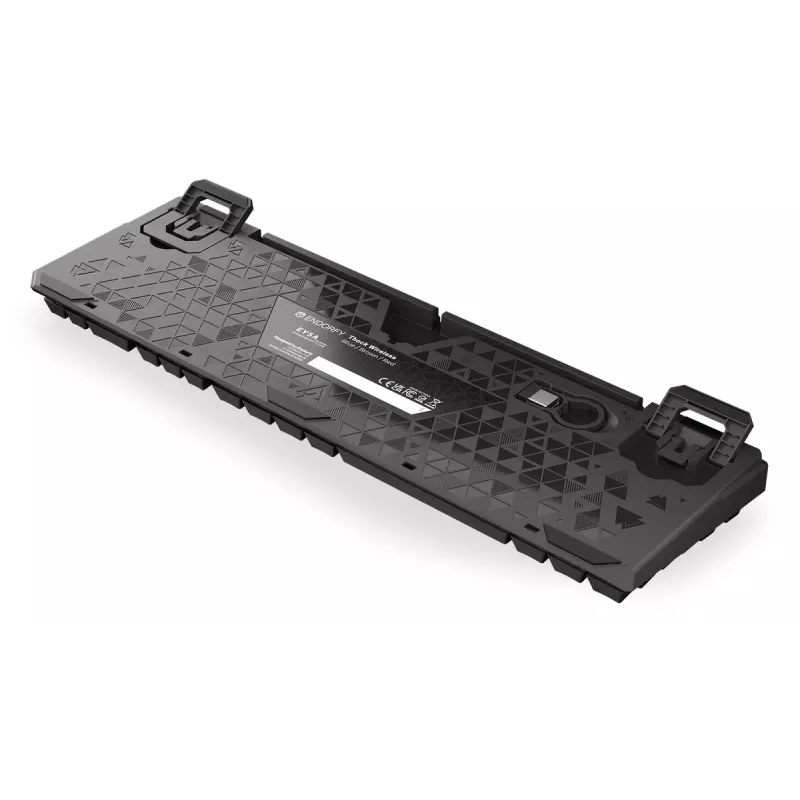 Teclado gaming ENDORFY Thock RF inalámbrico USB mecánico RGB negro