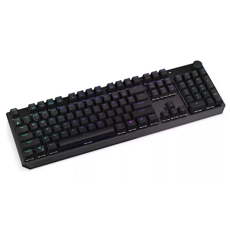 Teclado gaming ENDORFY Thock RF inalámbrico USB mecánico RGB negro