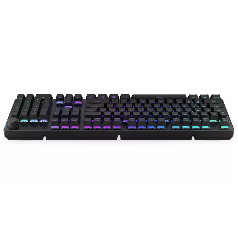 Teclado gaming ENDORFY Thock RF inalámbrico USB mecánico RGB negro