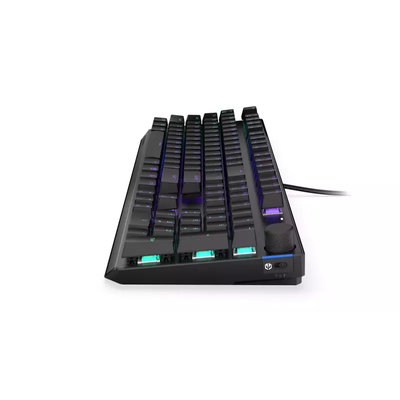 Teclado gaming ENDORFY Thock RF inalámbrico USB mecánico RGB negro