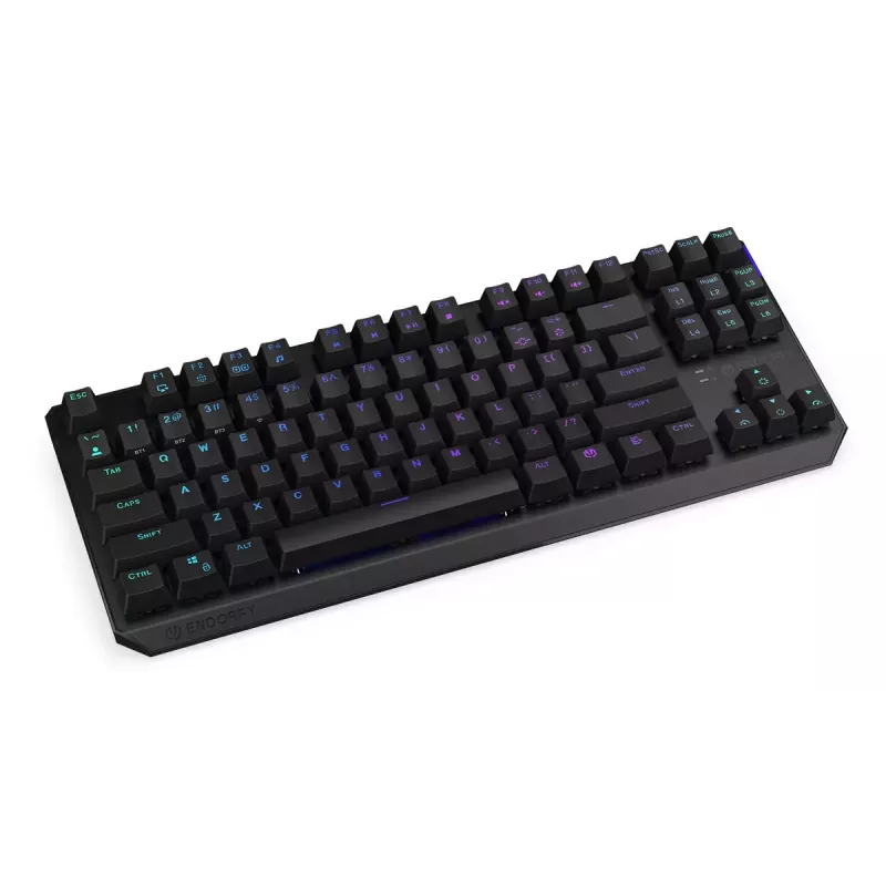 Teclado ENDORFY Thock TKL inalámbrico Red mecánico RGB LED 87 teclas