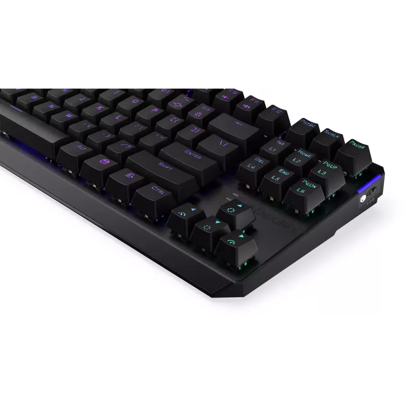 Teclado ENDORFY Thock TKL inalámbrico Red mecánico RGB LED 87 teclas