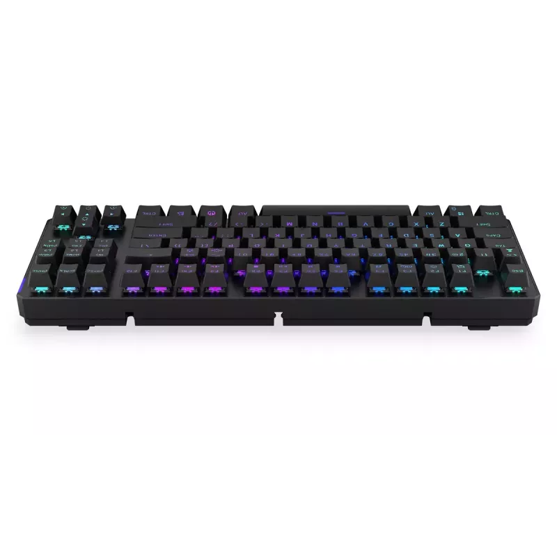 Teclado ENDORFY Thock TKL inalámbrico negro mecánico RGB LED 87 teclas