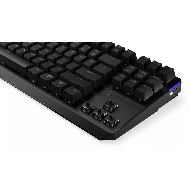 Teclado ENDORFY Thock TKL inalámbrico negro mecánico RGB LED 87 teclas