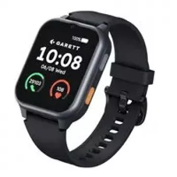 Smartwatch Garett Vita 4G negra – smartwatch para mayores, medidor de frecuencia cardíaca, GPS, podómetro, sumergible