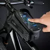 Soporte de manillar Tech-Protect V2 L negro para móviles — soporte de manillar para móvil, tamaño ajustable