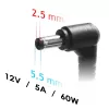 Fuente de alimentación Akyga AK-ND-85 12 V 90 W, 7,5 A, 5,5 x 2,5 mm, para LED / mini-PC, 1,2 m