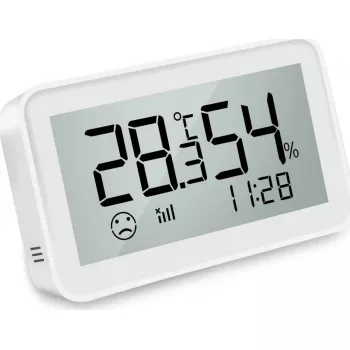 Sensor de temperatura y calidad del aire Nous E6 ZigBee 3.0, modelo E6