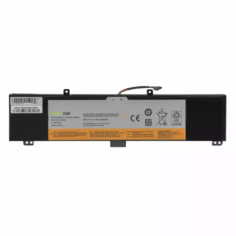Batería Green Cell LE160 para Lenovo Y50 Y50-70 Y70 Y70-70