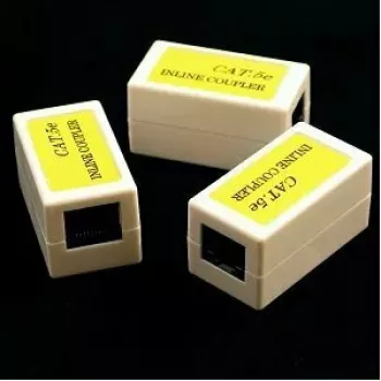 Acoplador de cable NETRACK 106-51 — adaptador en línea RJ45 (conector hembra a conector hembra)