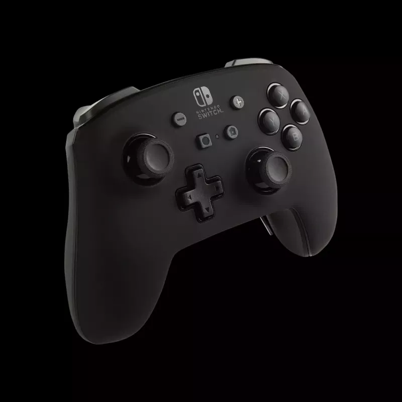 Mando PowerA FUSION Pro inalámbrico para Nintendo Switch — blanco/negro, Bluetooth y USB-C, 900 mAh
