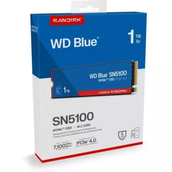 Unidad de estado sólido SANDISK WD Blue SN5100 NVMe 1 TB – SSD PCIe interna, 1 TB de capacidad