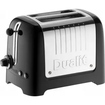 Tostadora Dualit DU-26225 2 ranuras negra – tostadora compacta de 2 rebanadas