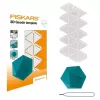 Plantilla de siluetas Fiskars 1059566 blanca de plástico para adultos y niños