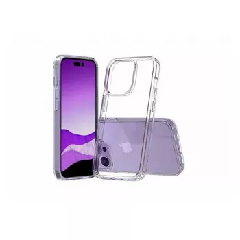 Funda bumper para smartphone SCREENOR para iPhone 15, TPU transparente, compatible con pantalla de 15,5 cm (6,1