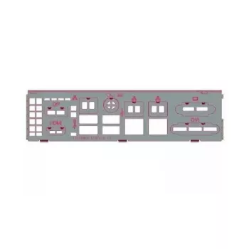 Embellecedor de E/S Supermicro MCP-260-00066-0B