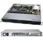 Caja para servidor Supermicro SuperChassis 813MF2TQC-505CB 1U, fuente de alimentación de 500 W, negra