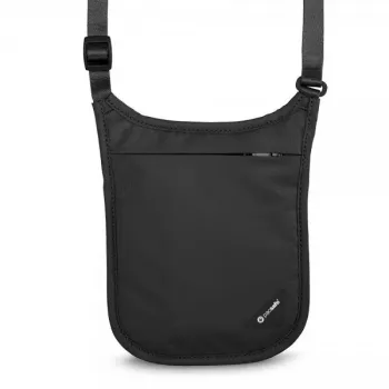 Bolsa de cuello Coversafe V75 Pacsafe negra poliéster