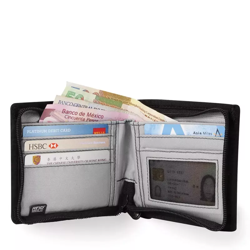 Cartera doble plegada Pacsafe RFIDsafe Z100