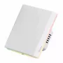 Interruptor de pared táctil inteligente Sonoff TX T5 1C 1 canal control Wi‑Fi, caja de empotrar simple
