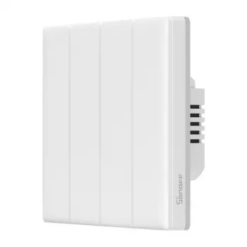 Interruptor táctil inteligente de pared WiFi Sonoff T5 4C 4 canales (T5-4C-86)