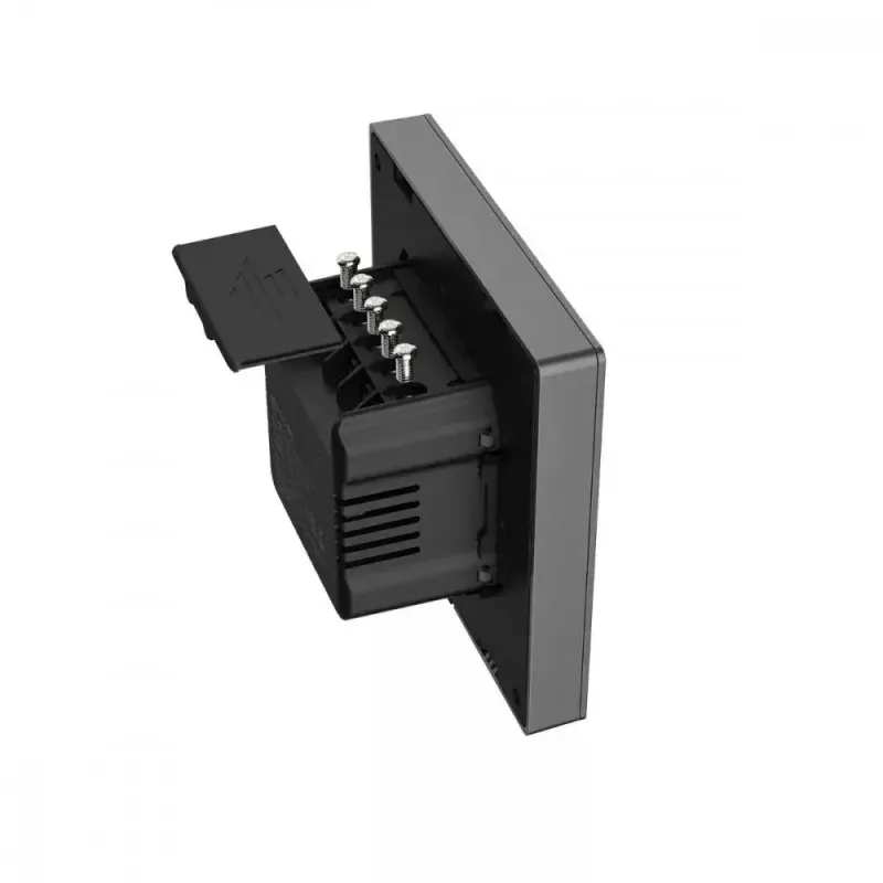 Interruptor inteligente Sonoff M5-1C-86 negro con cable policarbonato 10A 2200W