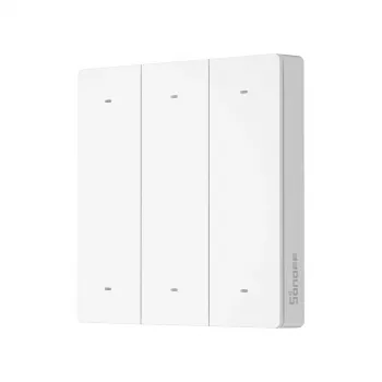 Gateway/controlador Sonoff R5 blanco plástico montaje en pared 86x13,5 mm