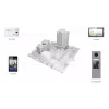 Videoportero Hikvision DS-KD8003-IME1(B)/NS 2 MP negro acero inoxidable