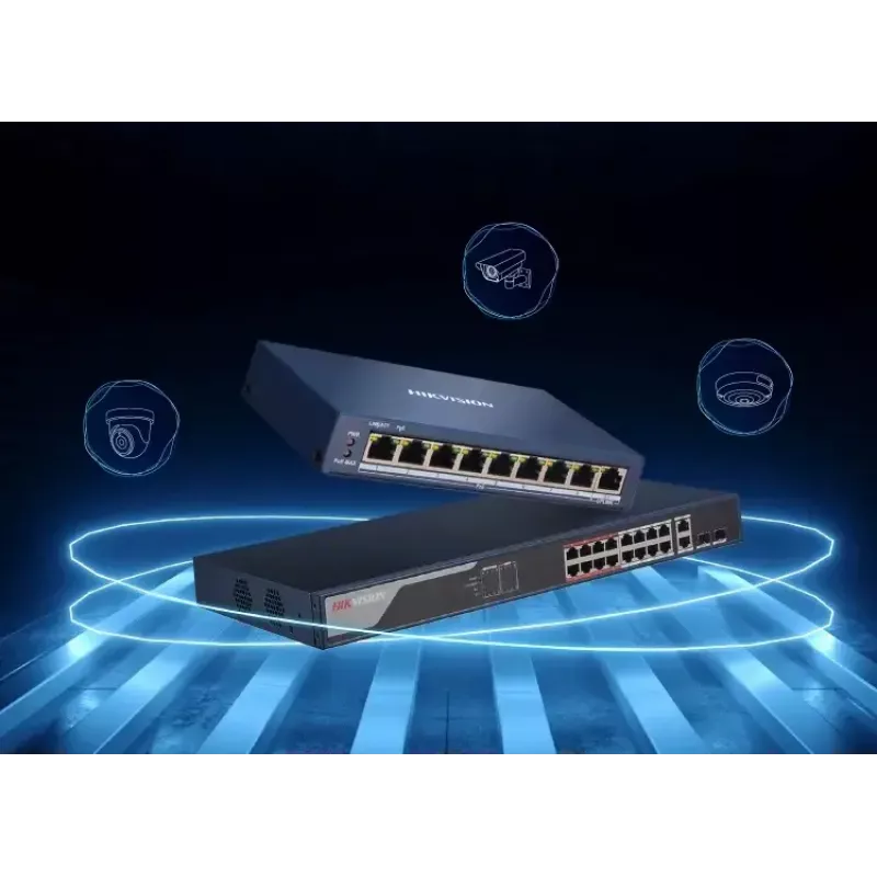 Switch no gestionado Hikvision DS-3E0105-O 5 puertos Fast Ethernet 10/100